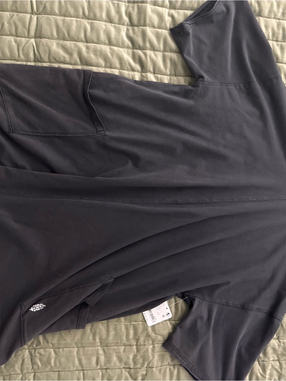 Free People Jumpsuit in Charcoal Black